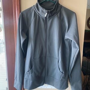 Under Armor Womens Zip up Grey Medium